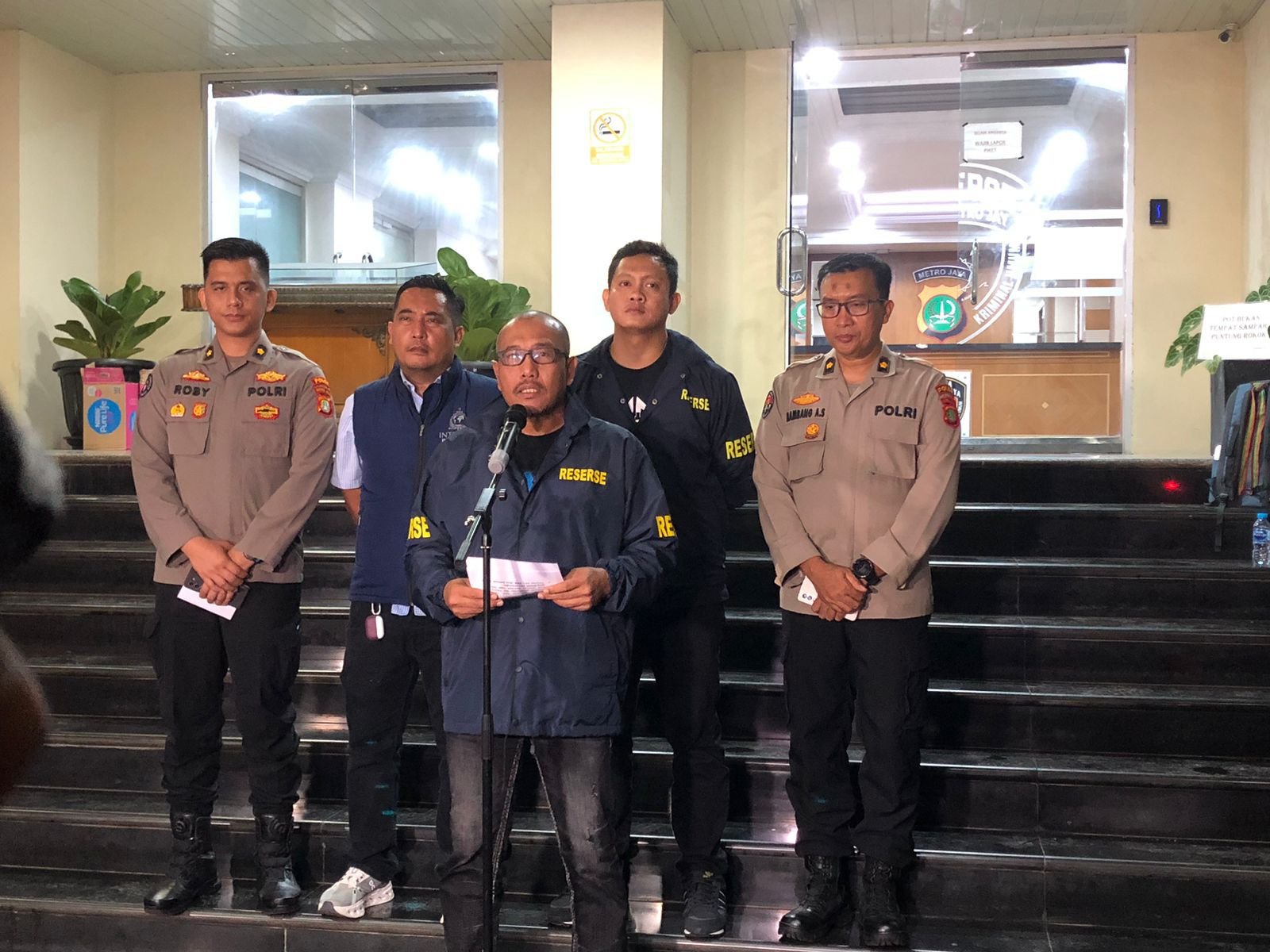 Direktur Reserse Kriminal Umum Polda Metro Jaya, Kombes Pol Wira Satya Triputra,