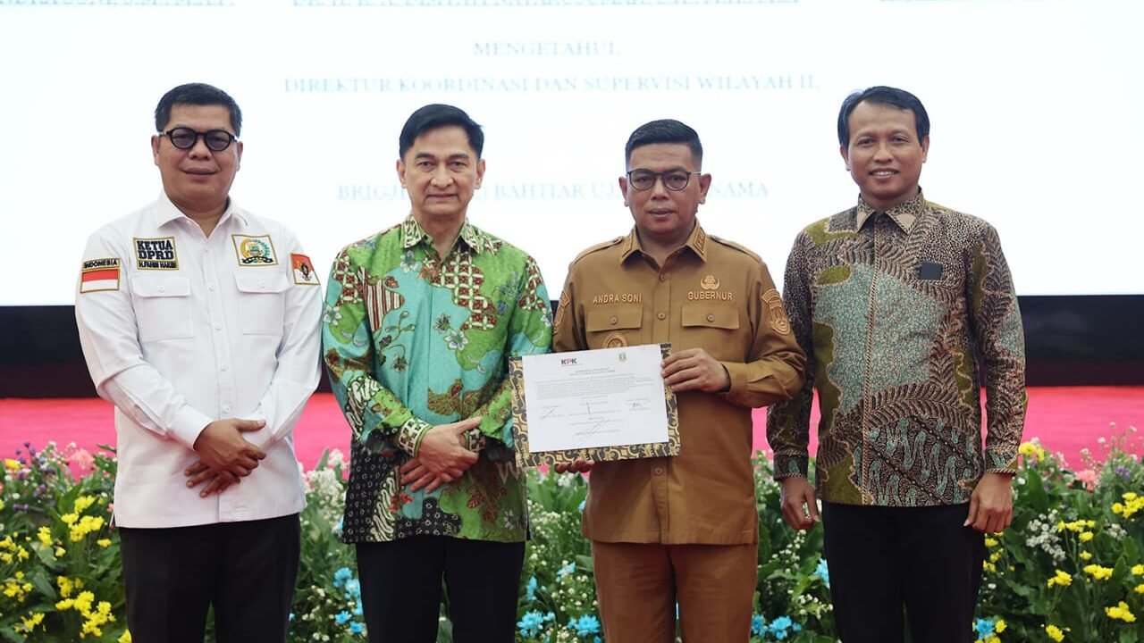 Pemprov Banten komitmen wujudkan tata kelola pemerintahan