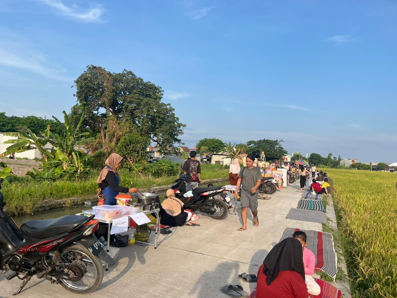Titik Nol Lebo Sidoarjo, Kuliner Sore di Desa Lebo Yang Wajib Dikunjungi