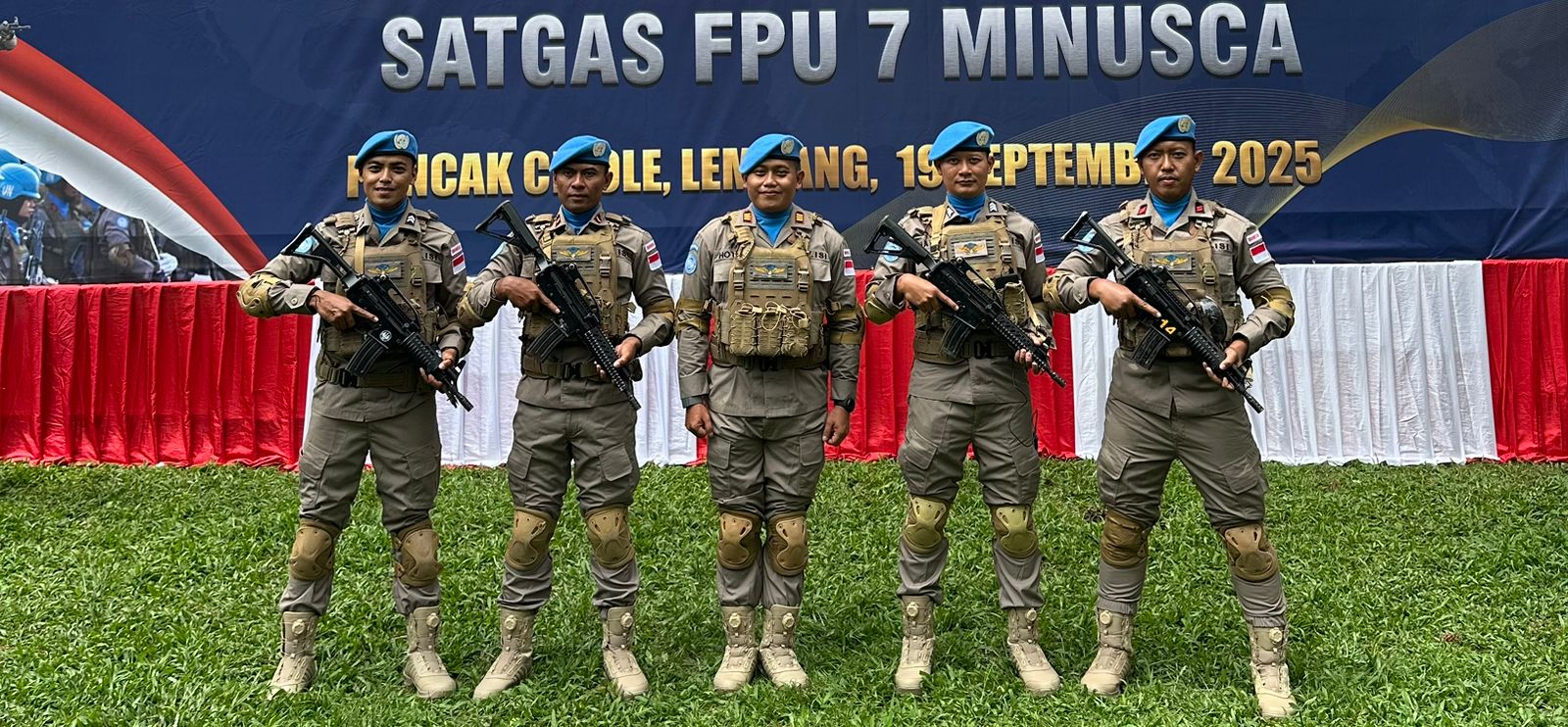 Lima personel Polda Banten gabung misi perdamaian PBB di Afrika