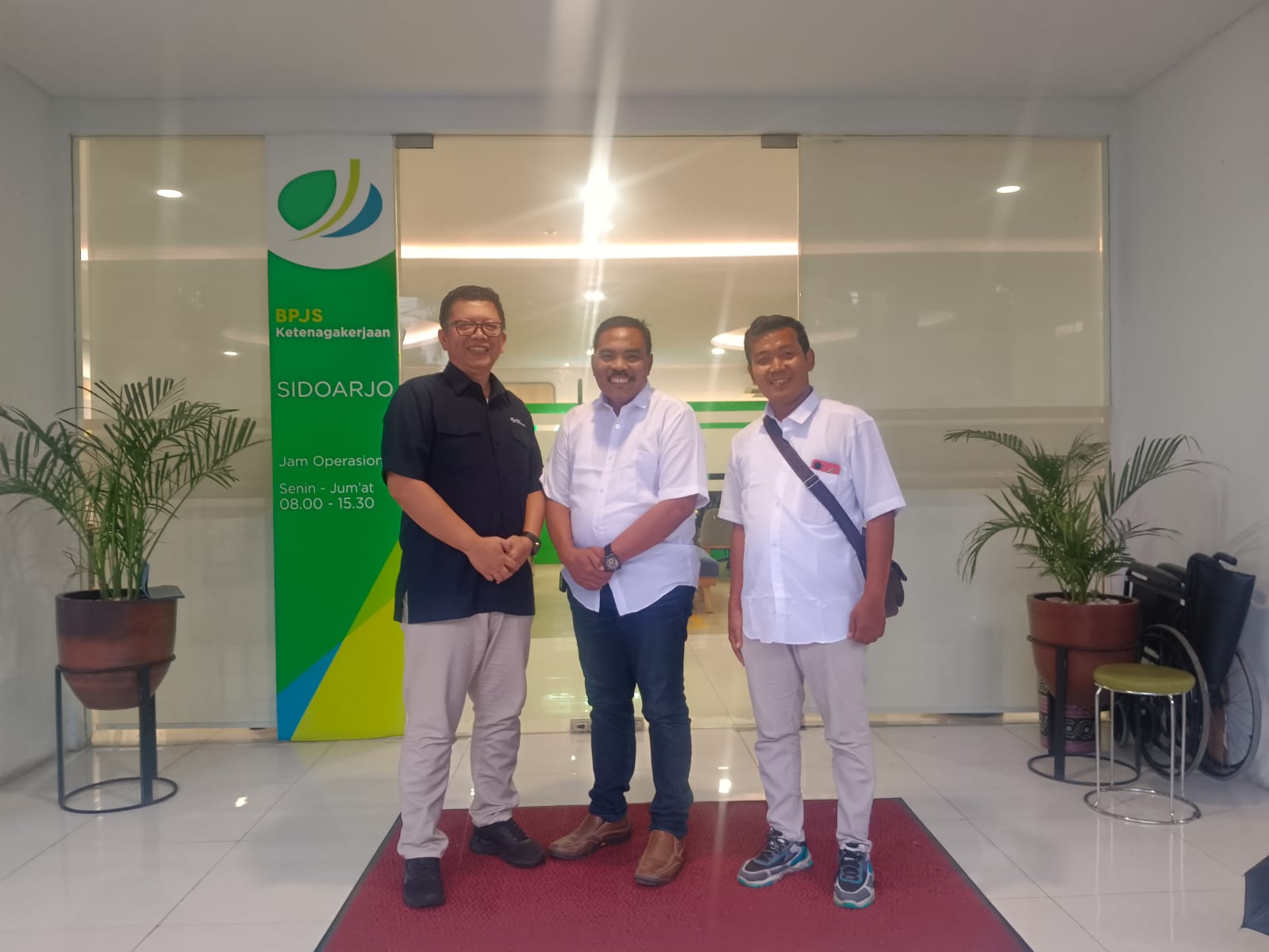 FSP KEP KSPI Bangun Komunikasi dan Sinergi Dengan BPJS Ketenagakerjaan Sidoarjo untuk Tingkatkan Pelayanan Jaminan Sosial Pekerja