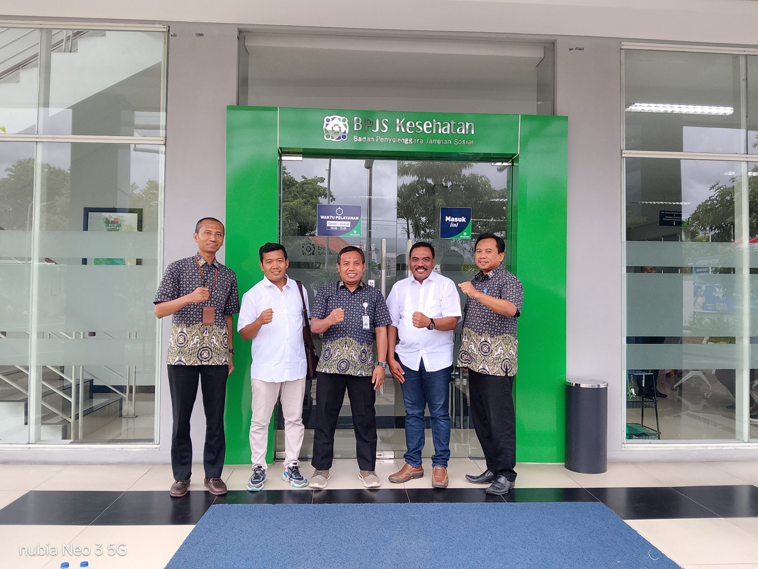 Kunjungan Ketua Umum FSP KEP KSPI Sunandar, Bangun Sinergitas dengan BPJS Kesehatan Sidoarjo