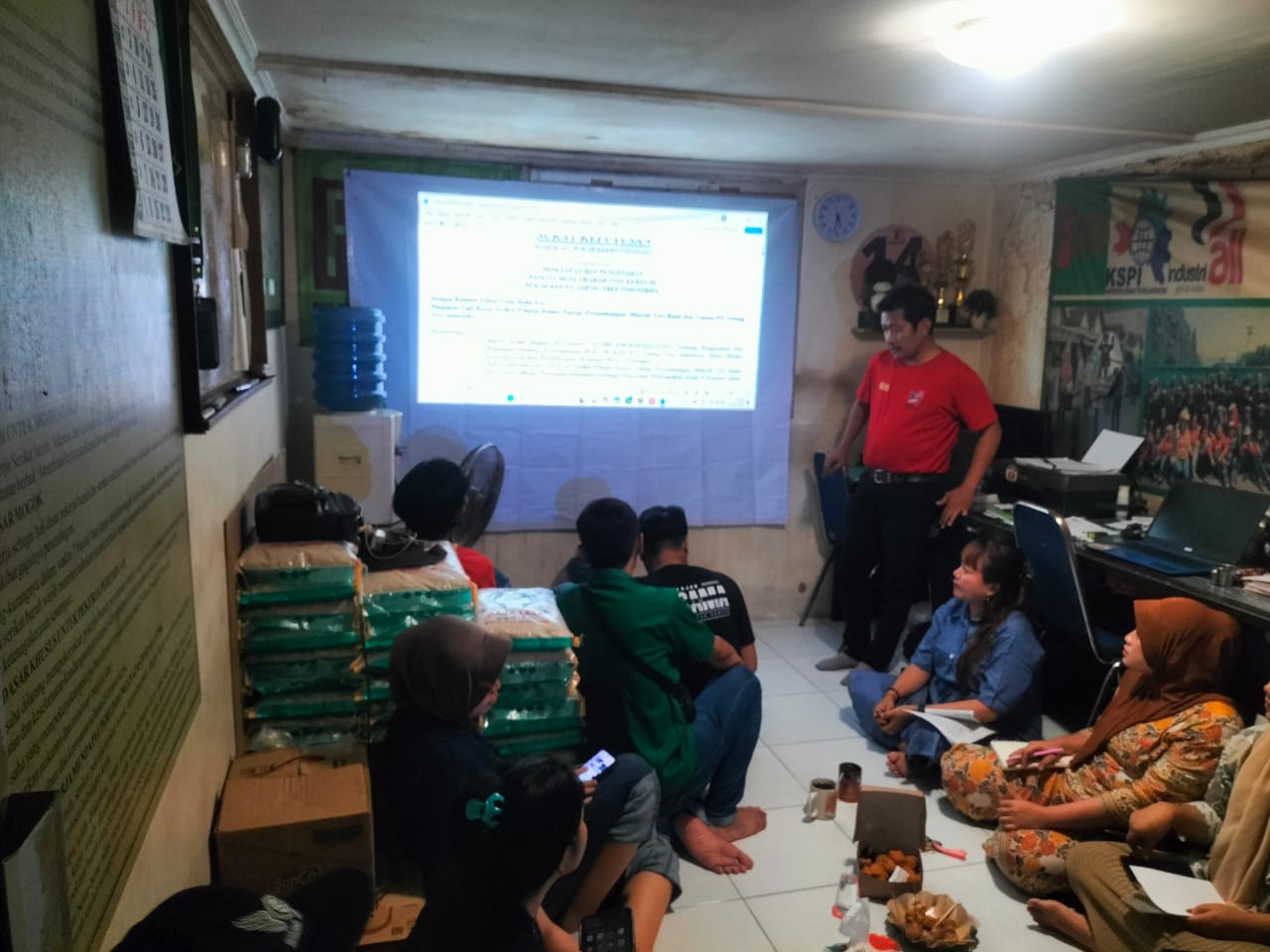 Bidang Organisasi PUK SP KEP PT Young Tree Industries, Gelar Rapat Koordinasi Persiapan Musnik 2026