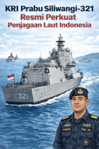 KRI Prabu Siliwangi-321 Resmi Perkuat Penjagaan Laut Indonesia