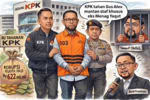 KPK Tahan Staf Khusus Eks Menag Terkait Kasus Kuota Haji, Penyidikan Terus Bergulir