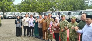 ‎Serah Terima Kendaraan Koperasi Merah Putih kepada Pengurus KDKMP Digelar di Kodim Pandeglang