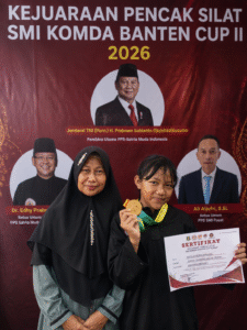 ‎Siswi SDN Kadu Merak 1 Raih Juara I Kejuaraan Pencak Silat SMI Komda Banten Cup II Tahun 2026‎‎